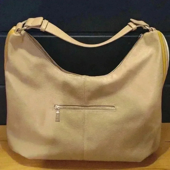 Anthropologie urban originals tan brown leather shoulder purse tote shoulder bag